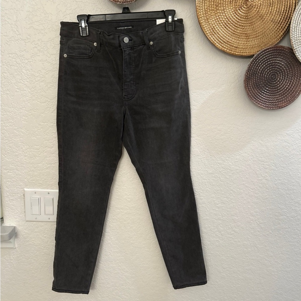 Lucky Brand black denim jeans‎ womens jeans size 4